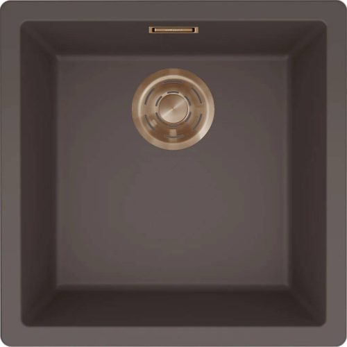ELLECI- Mosogatótálca Zen-F 102 Keratek K87 Cocoa bronz tartozékokkal
