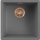 ELLECI- Mosogatótálca Zen-F 102 Keratek K99 Dark Grey bronz tartozékokkal