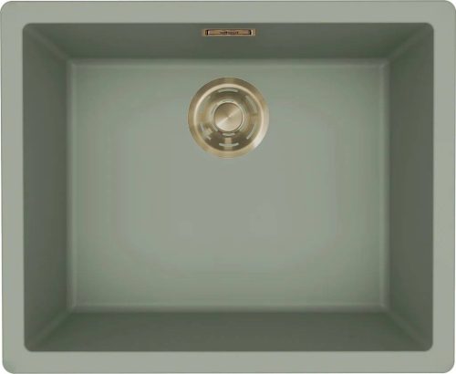 ELLECI- Mosogatótálca Zen-F 105 Keratek K82 Sage Green arany tartozékokkal