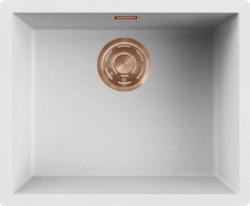 ELLECI- Mosogatótálca Zen 105 Keratek K96 White bronz tartozékokkal