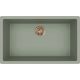 ELLECI- Mosogatótálca Zen-F 130 Keratek K82 Sage Green bronz tartozékokkal