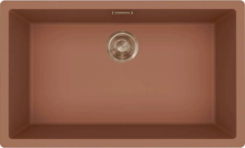 ELLECI- Mosogatótálca Zen 130 Keratek K83 Cavern Clay bronz tartozékokkal