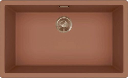ELLECI- Mosogatótálca Zen-F 130 Keratek K83 Cavern Clay bronz tartozékokkal