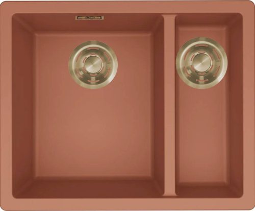 ELLECI- Mosogatótálca Zen 150 Keratek K83 Clay bronz tartozékokkal