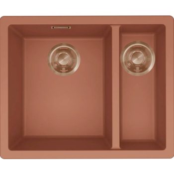   ELLECI- Mosogatótálca Zen-F 150 Keratek K83 Clay bronz tartozékokkal