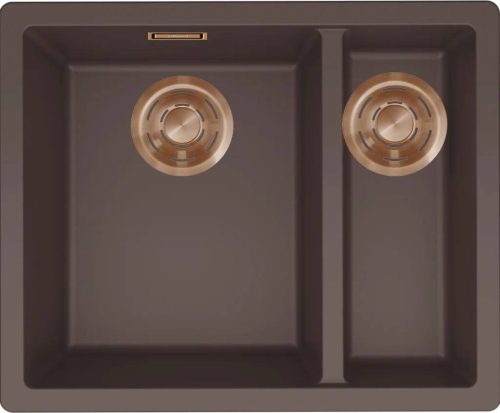 ELLECI- Mosogatótálca Zen 150 Keratek K87 Cocoa bronz tartozékokkal
