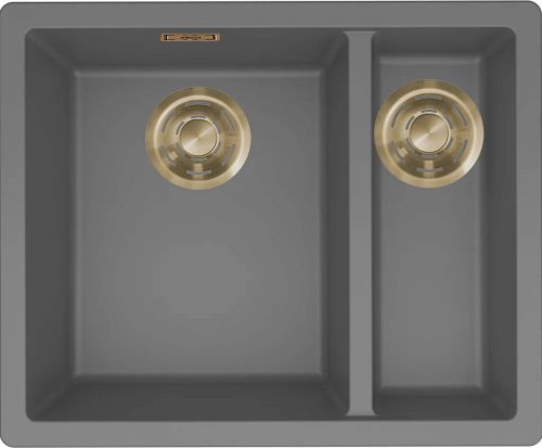 ELLECI- Mosogatótálca Zen 150 Keratek K99 Dark Grey arany tartozékokkal