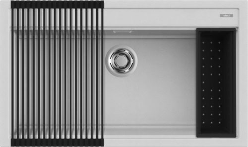 ELLECI - Mosogatótálca Best 360 Workstation Szett M79 Aluminium - A készlet erejéig rendelhető!