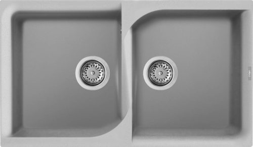 ELLECI - Gránit mosogatótálca Ego 450 M79 Aluminium
