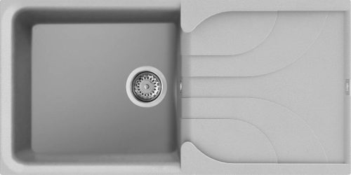 ELLECI - Gránit mosogatótálca Ego 480 M79 Aluminium