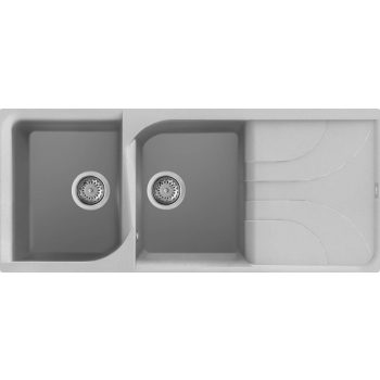 ELLECI - Gránit mosogatótálca Ego 500 M79 Aluminium