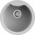 ELLECI - Gránit mosogatótálca Ego ROUND M79 Aluminium