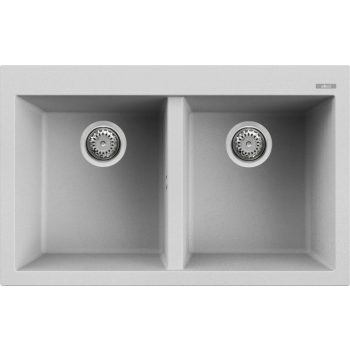 ELLECI - Gránit mosogatótálca Quadra 350 M79 Aluminium