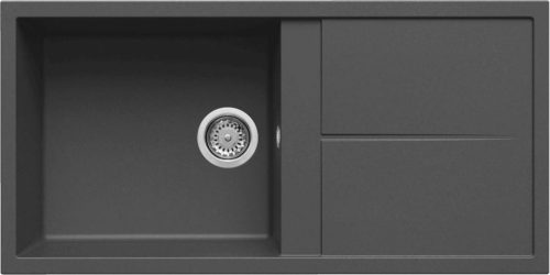 ELLECI - Mosogatótálca Unico 480 M70 Nero Metal - Kifutó termék!