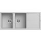 ELLECI - Gránit mosogatótálca Unico 500 M79 Aluminium