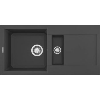 ELLECI - Mosogatótálca Easy 425 M70 nero metal