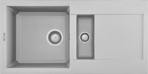 ELLECI - Gránit mosogatótálca Easy 425 M79 Aluminium - Kifutó termék!