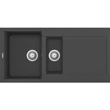   ELLECI - Mosogatótálca Easy 475 M70 Nero Metal - Kifutó termék!