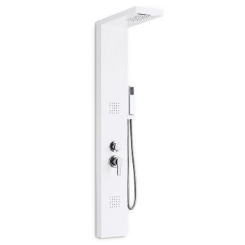 Malaga White hidromasszázs zuhanypanel