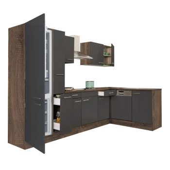   Yorki 310 sarok konyhabútor alulfagyasztós hűtős kivitelben