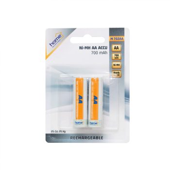   Home M 702AA tölthető akkumulátor, NiMH, AA, 700 mAh, 2 db