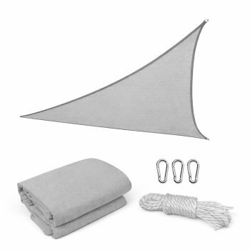 Rana napvitorla háromszög alakú 4x4x4 m szürke