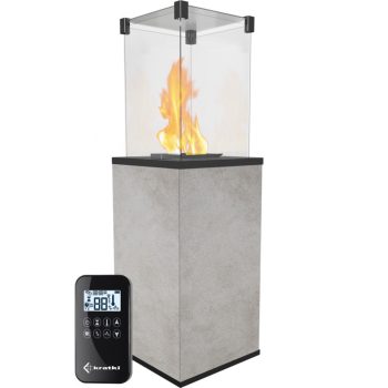 PATIO MINI TERASZMELEGÍTŐ TÁVIRÁNYÍTÓVAL KVARC