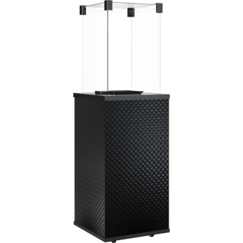 PATIO MINI TERASZMELEGÍTŐ FEKETE STEPPELT