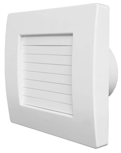 Aerauliqa QA-120T BB ventilátor automata előlapzárással, utószellőztető funkcióval