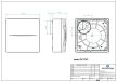 Aerauliqa QX-100T ventilátor, magas nyomásértékkel, utószellőztető funkcióval, beépített pillangószeleppel