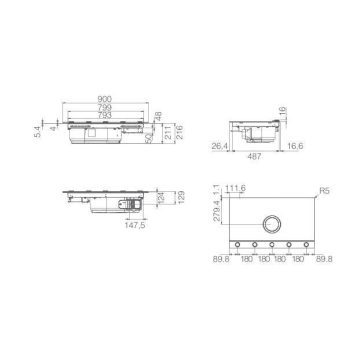 Elica -NIKOLATESLA UNPLUGGED BL/A/90