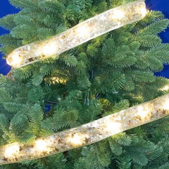  Home RLS5WW mintás LED szalag, 50 db micro LED, kül- és beléri kivitel, 5 m, ismétlődő időzítés, 8 funkció, elemes