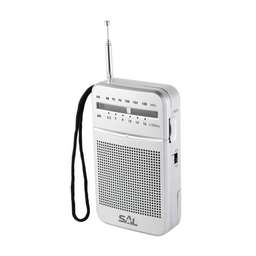 SAL RPC 4 zsebrádió, 2 sávos AM-FM rádió, nagyérzékenységű vétel