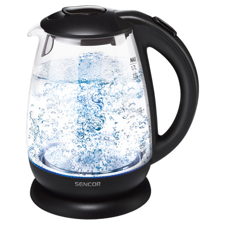 Sencor VÍZFORRALÓ 1,7 L ÜVEG SWK1785BK