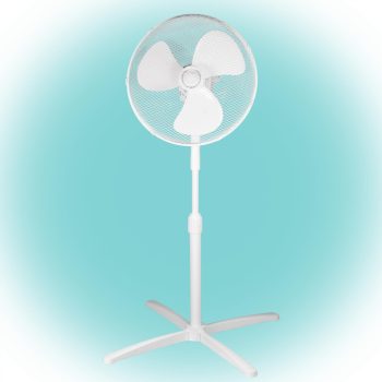   Home SF 40 WH/M álló ventilátor, 40 cm-es lapátátmérő, állítható magasság, 3 fokozat, 40W, fehér