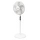 HOME SF16C álló ventilátor, 50 W, 40 cm lapátátmérő, 3 fokozat, oszcillálás funkció, fehér