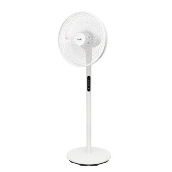   Home SFT40R állóventilátor 3in1, 60 W, 40 cm névleges lapátátmérő, 5 lapát, 4 fokozat, érintőgomb, távirányító, állítható magasság és dőlésszög, LED kijelző