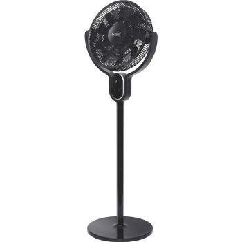   HOME SFT42R állóventilátor, 25 W, 40 cm-es lapátátmérő, 8 sebességfokozat, oszcillálás, LED kijelző