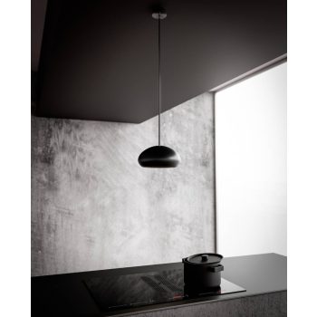   SIRIUS - S-DDH6 AUTOMATIC elszívó indukciós főzőlappal, fekete SENSE lámpával + CATA NEW YORK Edényszett