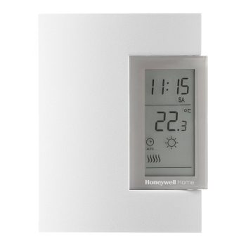   Honeywell Home T140C110AEU digitális szobatermosztát T140, 5 - 30 °C, adaptív, szivattyúvédelem funkció, programozható, telefonos vezérlés, automatizált rendszerek