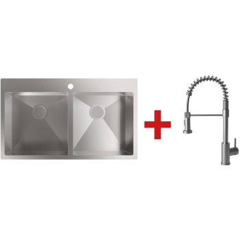 CATA XPB2 mosogatótálca (CBS) + csaptelep (XPB) szett