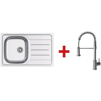 CATA XPB4 mosogatótálca (CDL) + csaptelep (XPB) szett