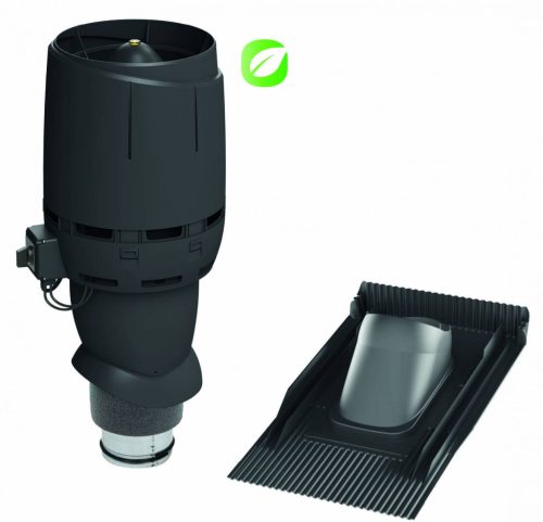 VILPE - Tetőventilátor szett Ø125 1005 fekete