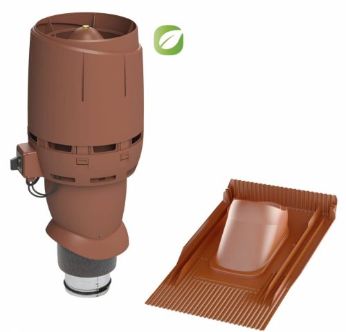 VILPE - Tetőventilátor szett Ø125 1005 téglavörös