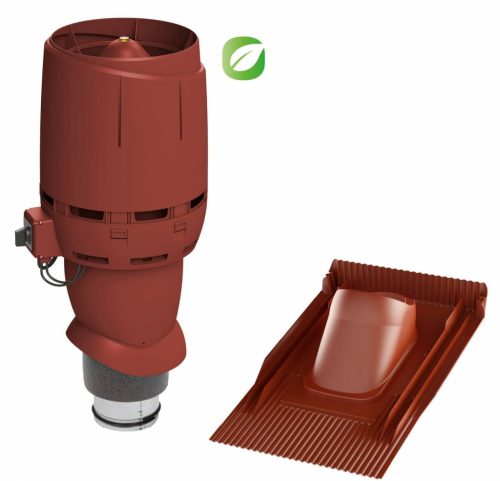 VILPE - Tetőventilátor szett Ø125 1005 vörös