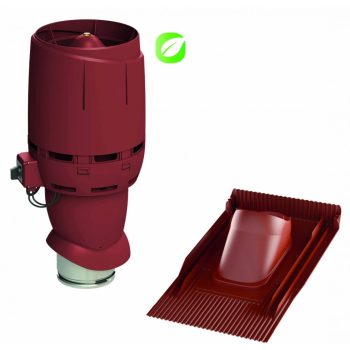 VILPE- Tetőventilátor szett Ø160 1006 vörös